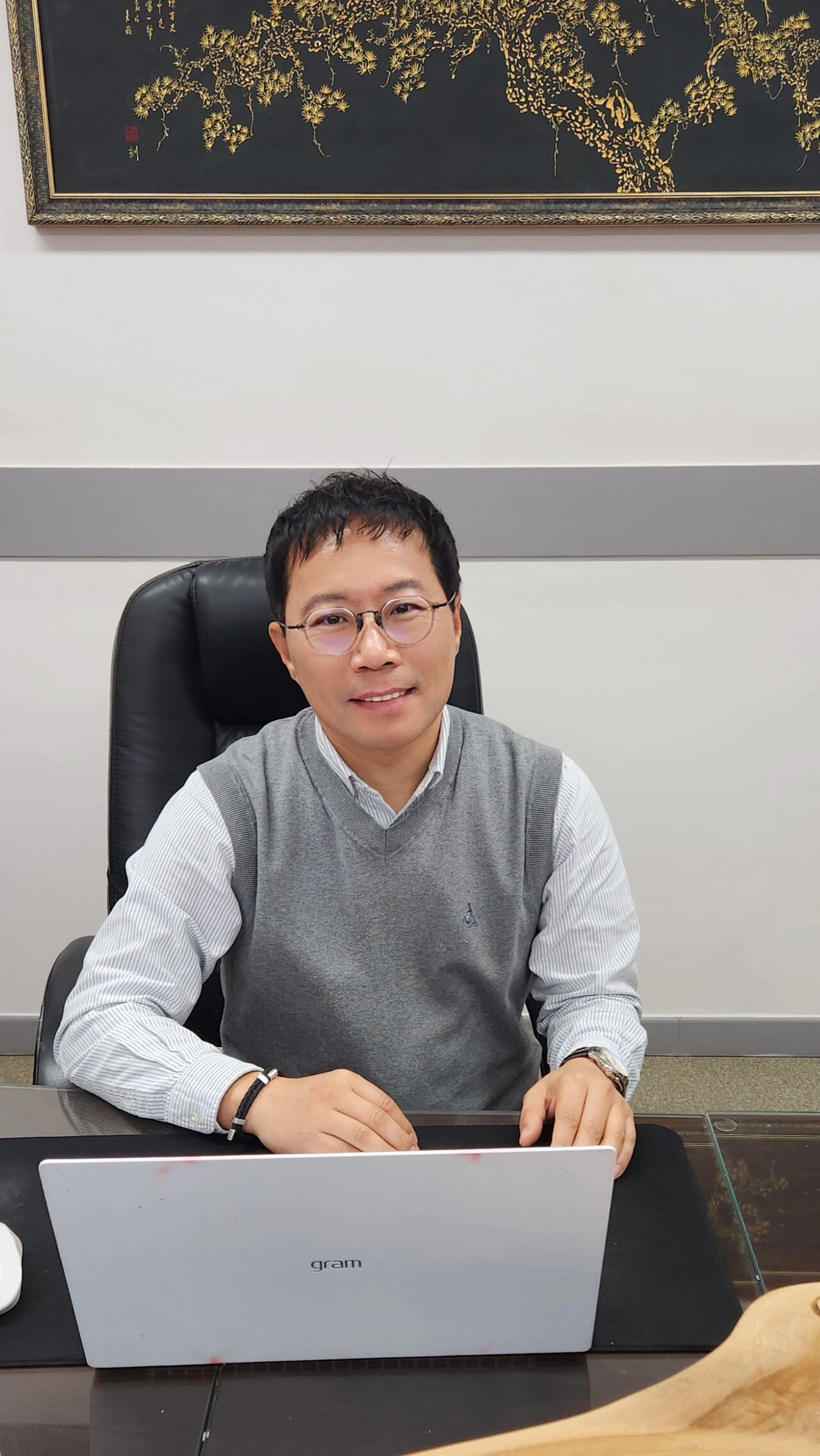                        ‘AI 시대에도 변하지 않는 것은 사람의 진심’이라 말하는 ㈜마미엘 안상준 대표. (사진=마미엘)